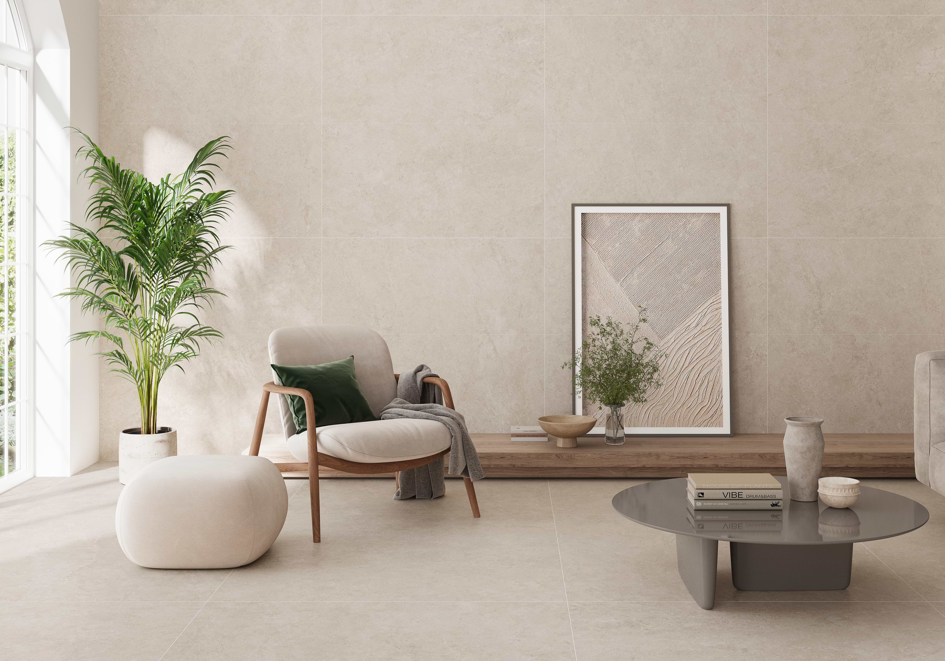Babilon Bone Matte 30x60 Porcelain Tile - Image 2