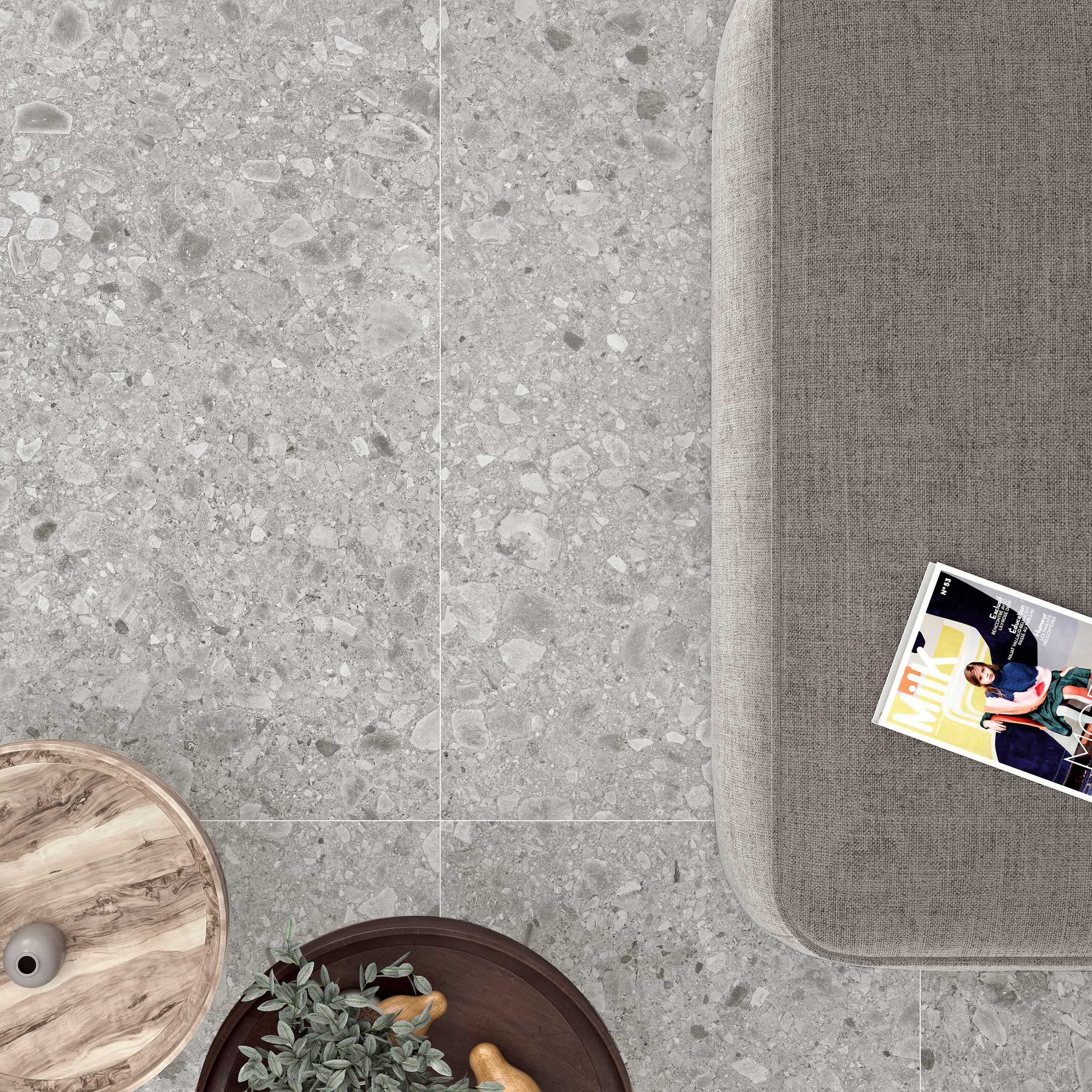 Flodsten Snow Matte 24x48 Rectified Porcelain Tile - Image 3