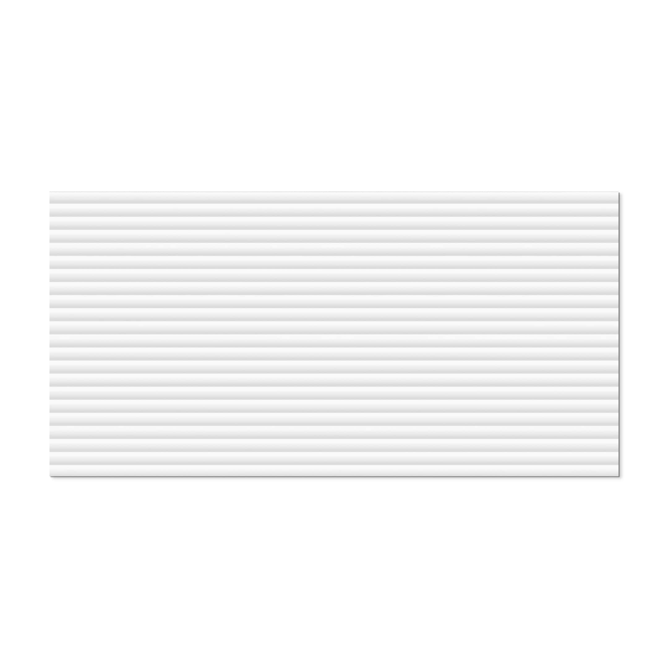 Reliefs Dorico White 3D Rectified 24x48 Porcelain Tile - Image 3