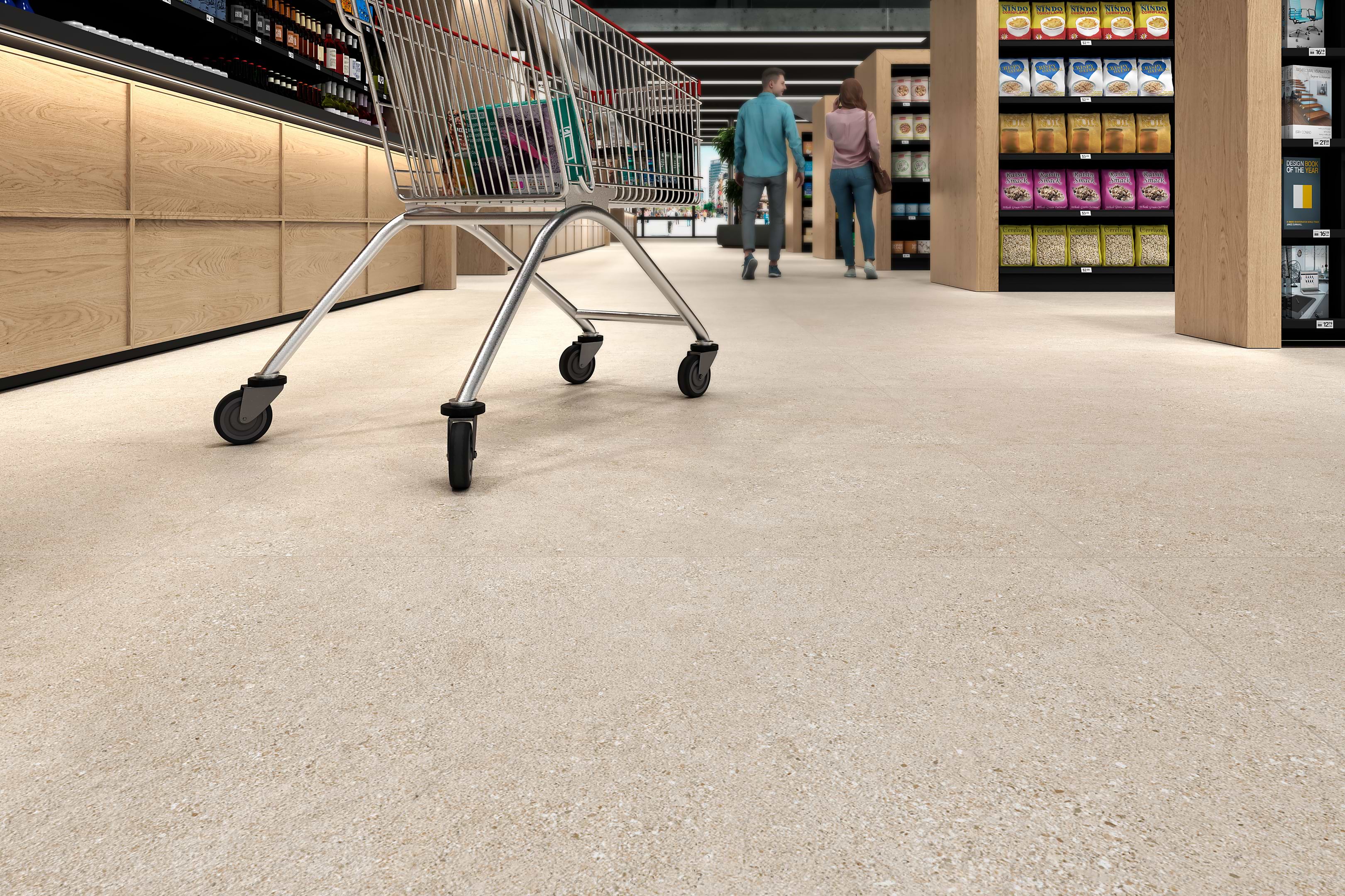 Solid Nordby Beige 24x48 Matte Porcelain Tile - Image 3