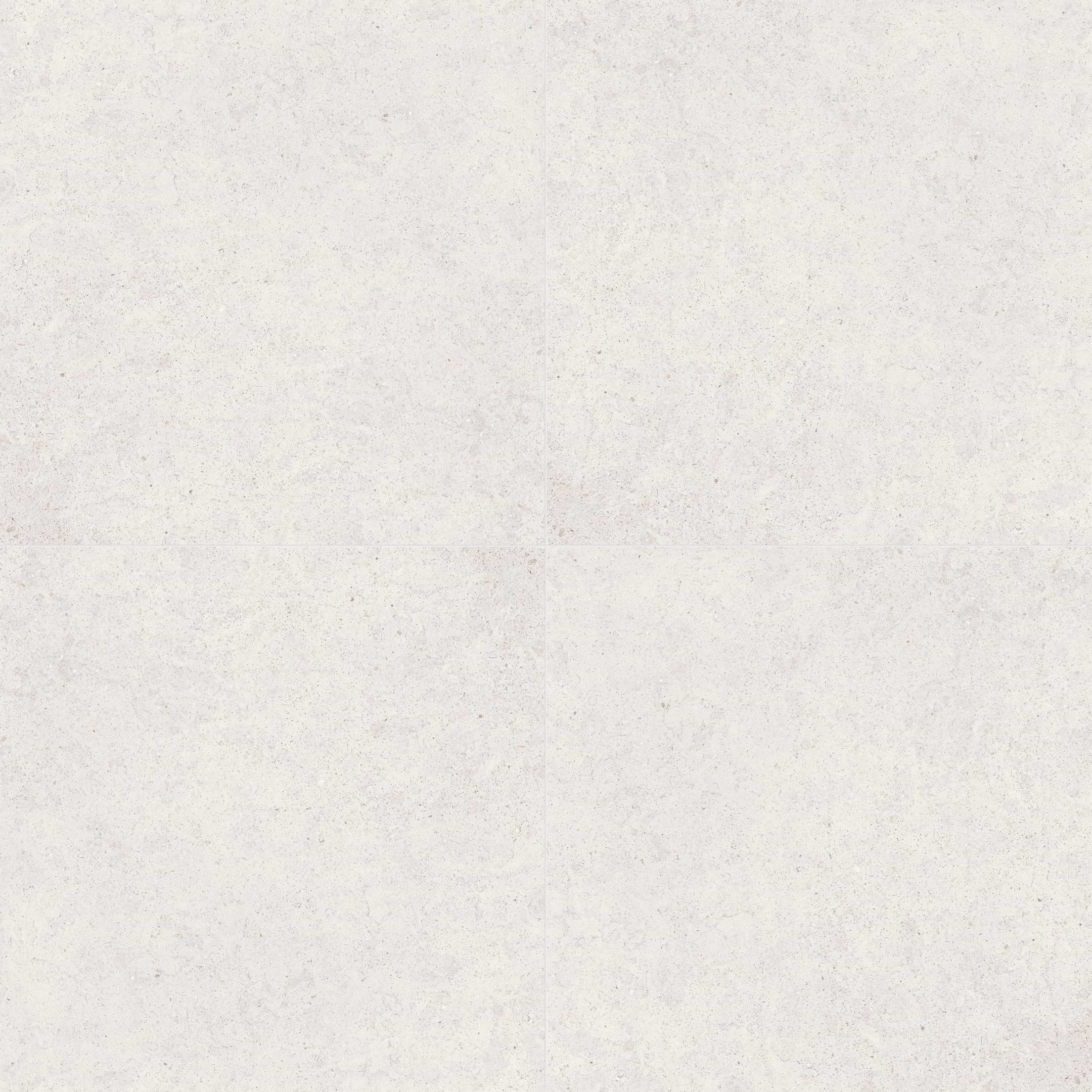 Moonlit White Matte Rectified 48x48 Porcelain Tile - Sample