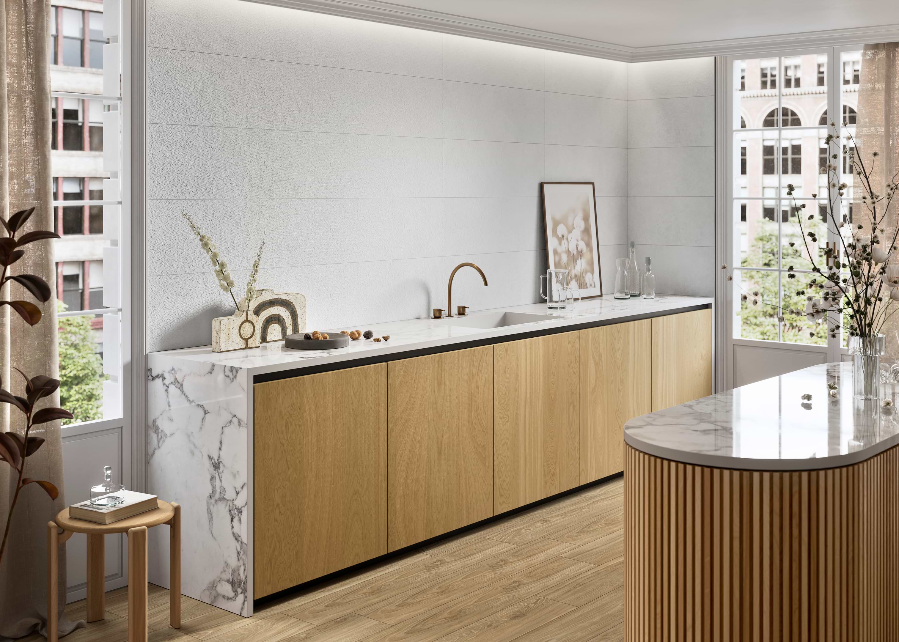 Santorini Concept White Matte 12x36 Porcelain Tile - Image 3