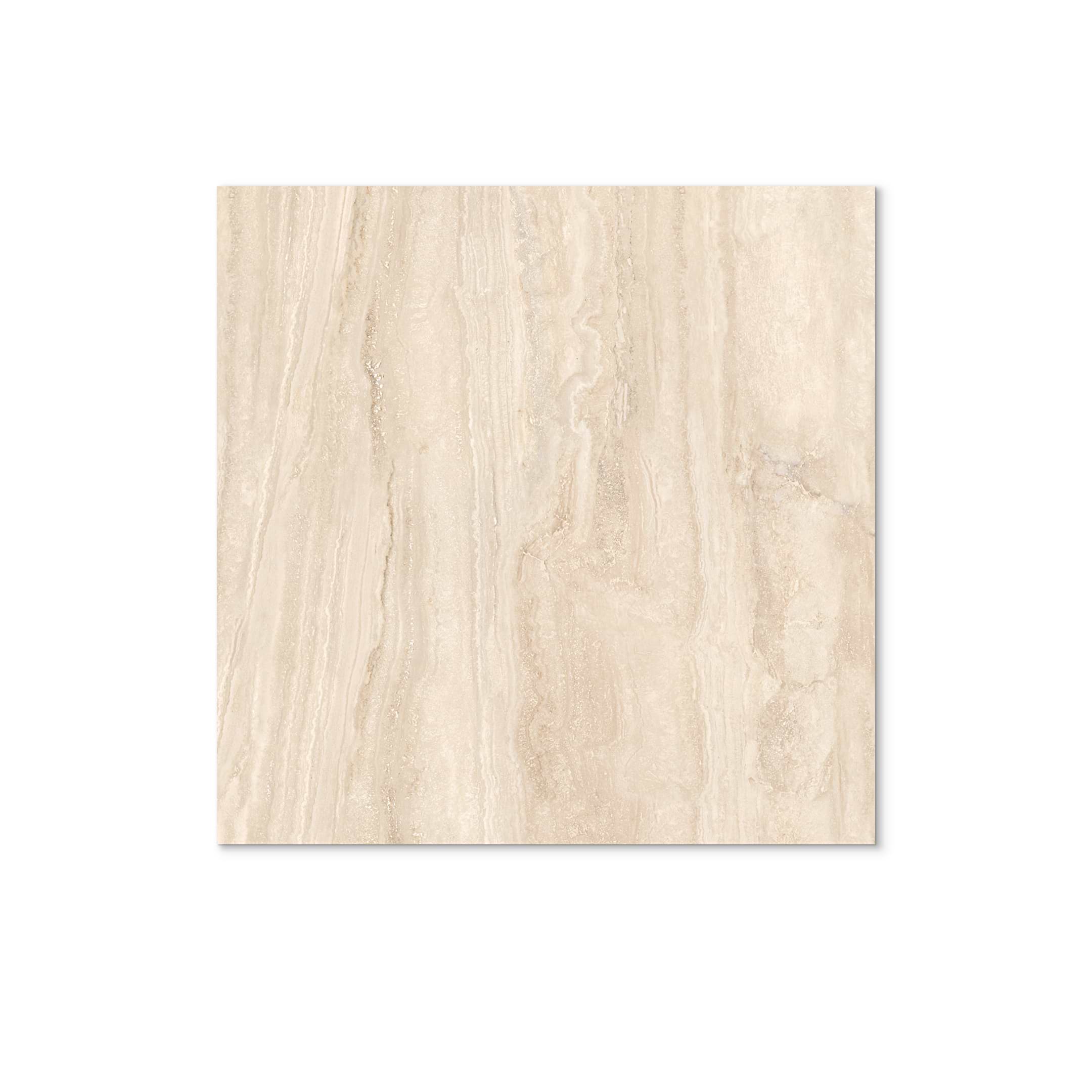 Travertino Navona Crema 36x36 Matte Porcelain Tile - Image 2