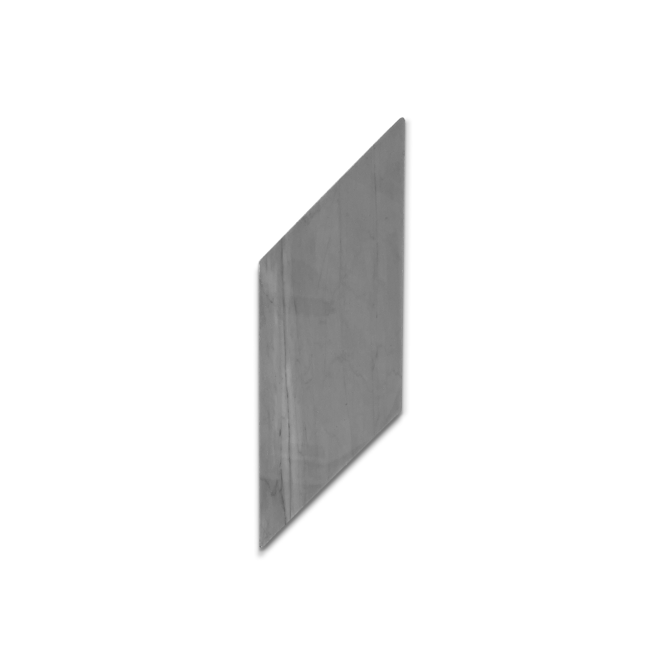 Latin Grey 4x12 Chevron Polished Marble Tile