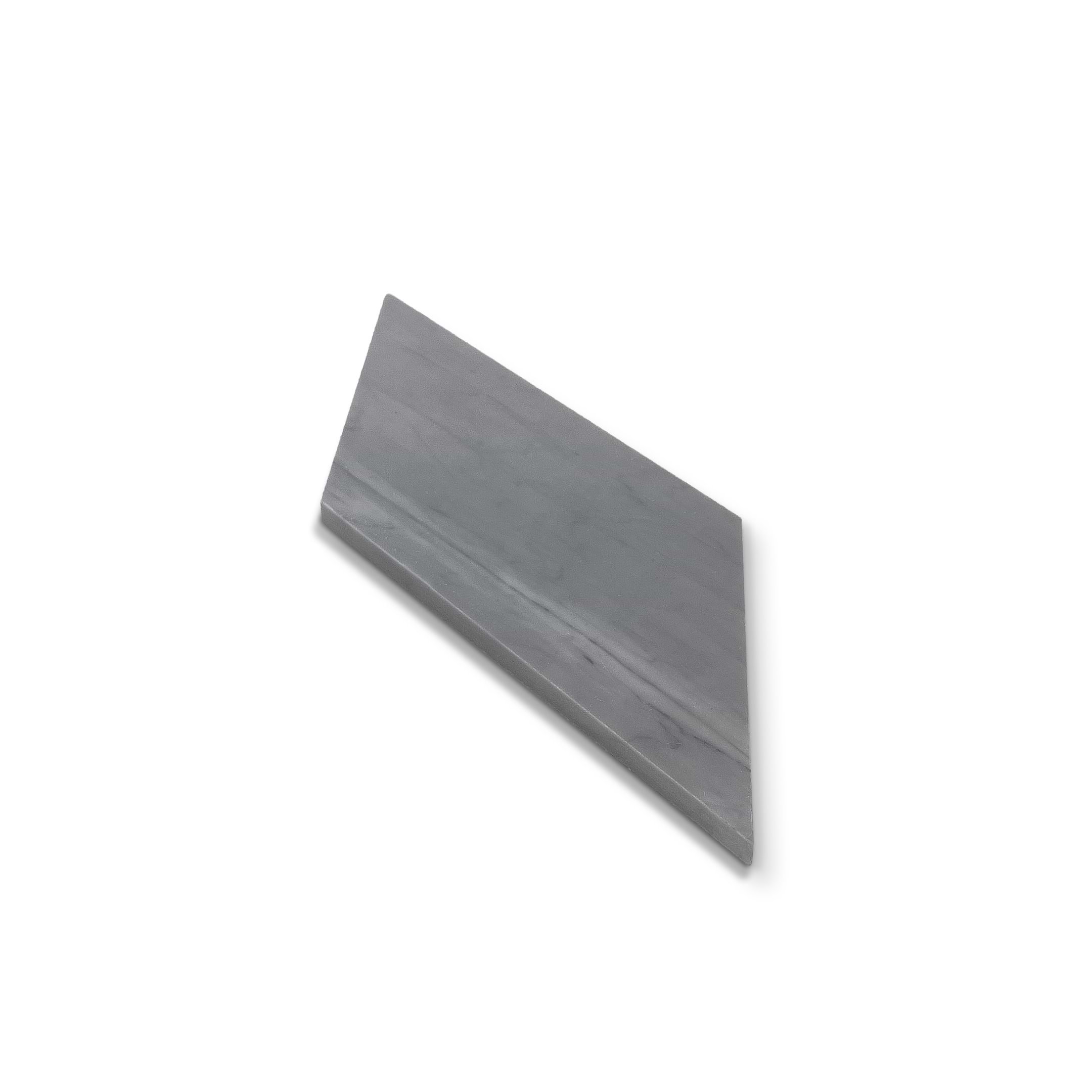 Latin Grey 4x12 Chevron Polished Marble Tile - Image 2