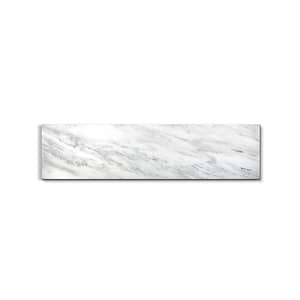 Arabescato Honed 6x24 Marble Tile