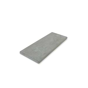 Bullnose Roca Grey 3x8 Polished Subway Tile