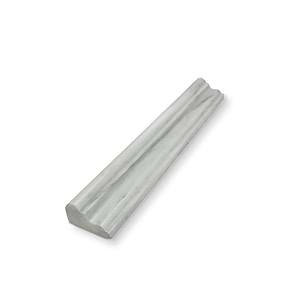 Arabescato Cornice 2x12 Polished Marble Tile