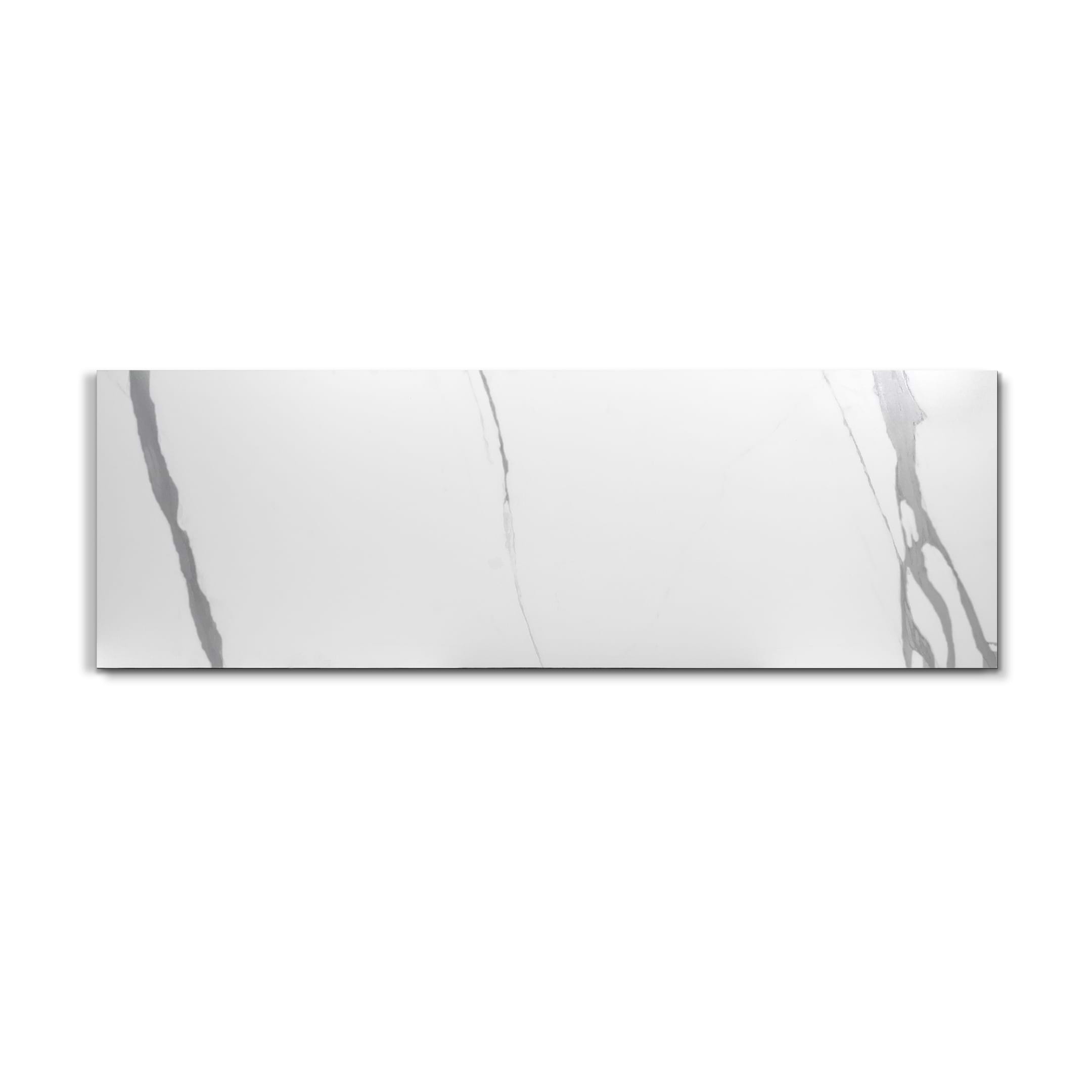 Venecia White 12x36 Rectified Ceramic Tile