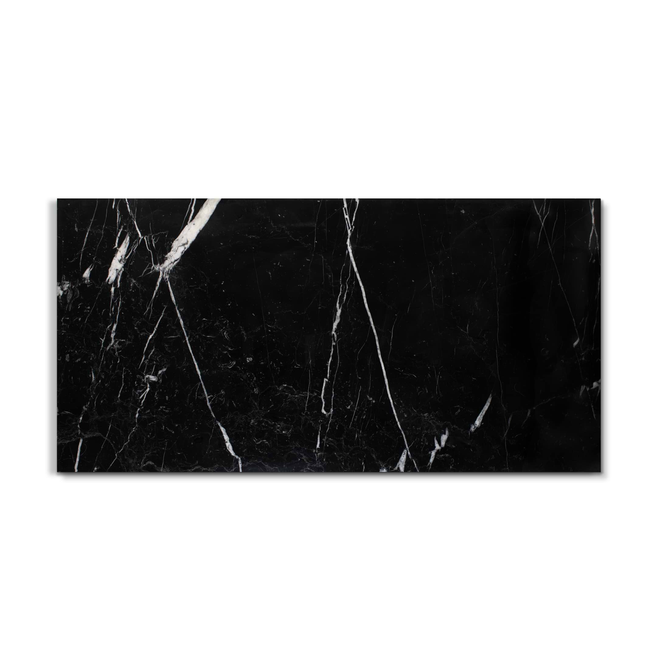 Pietra Gris Marquina 24x48 Polished Marble Tile