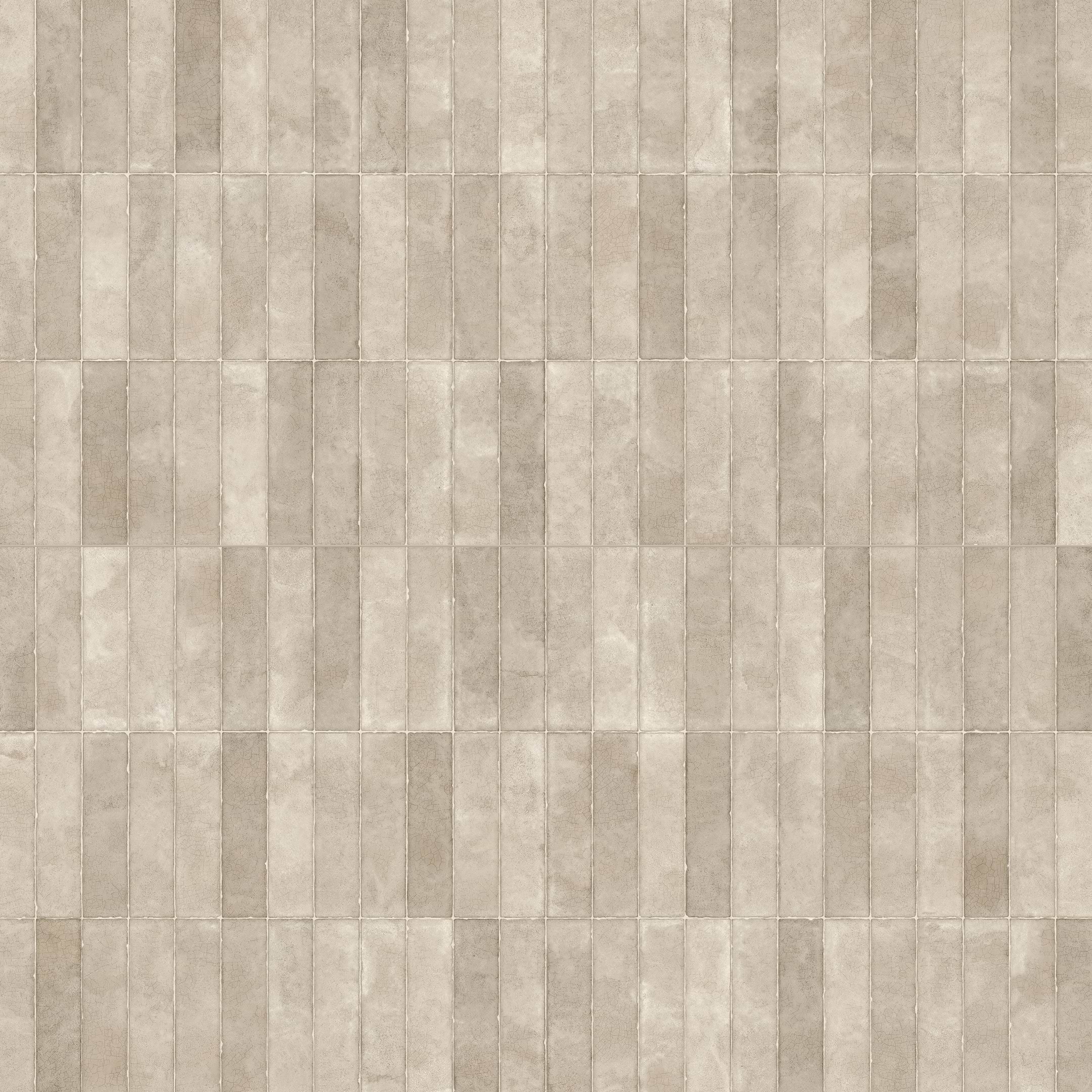 Raku Sei Ivory Deco 24×48 Porcelain Tile – Sample