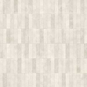 Raku Sei White Deco 24x48 Porcelain Tile