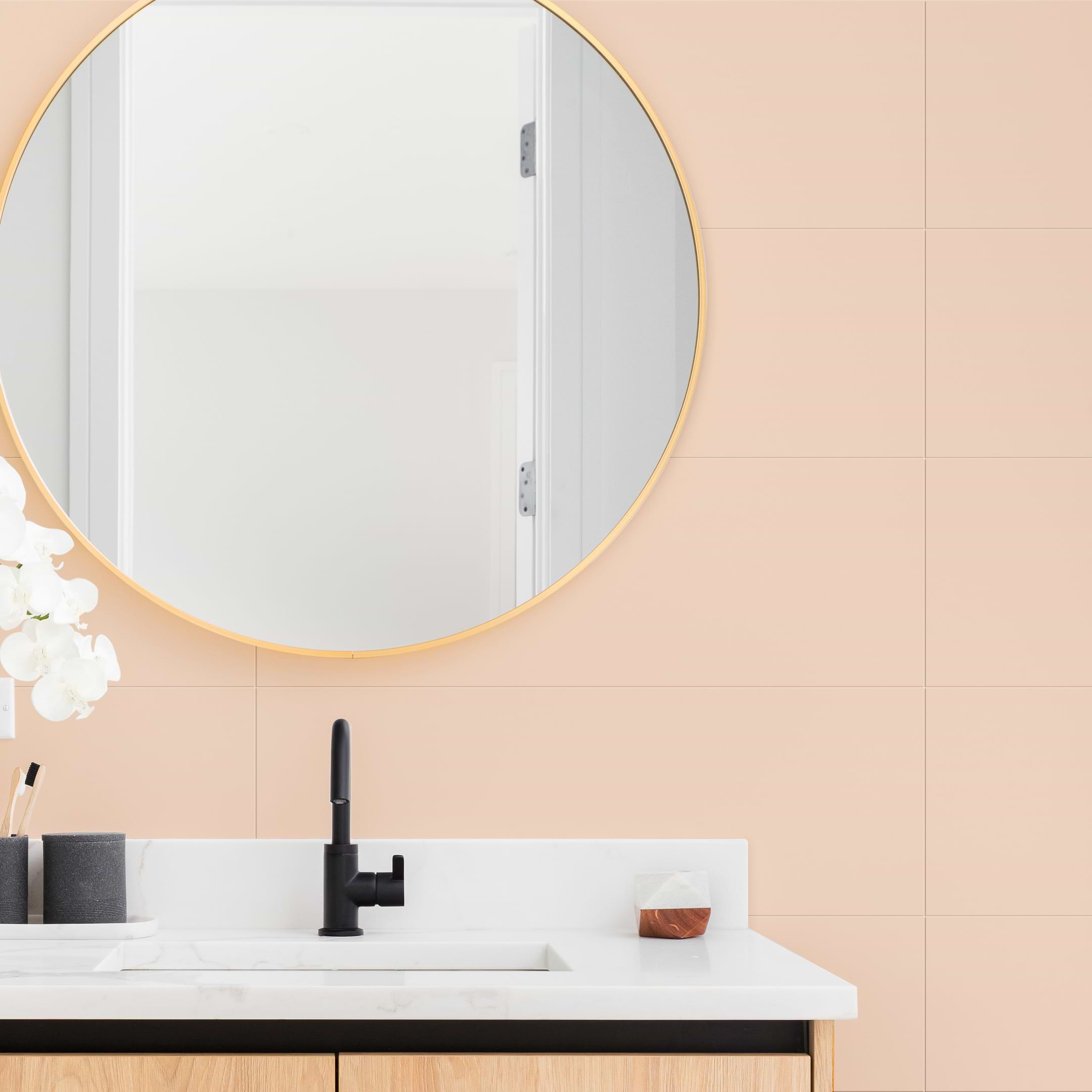 Genesis Pink 14x40 Matte Ceramic Tile - Image 2