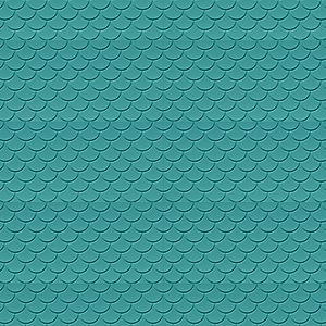 Genesis Shell Marine Blue 14x40 Matte Ceramic Tile