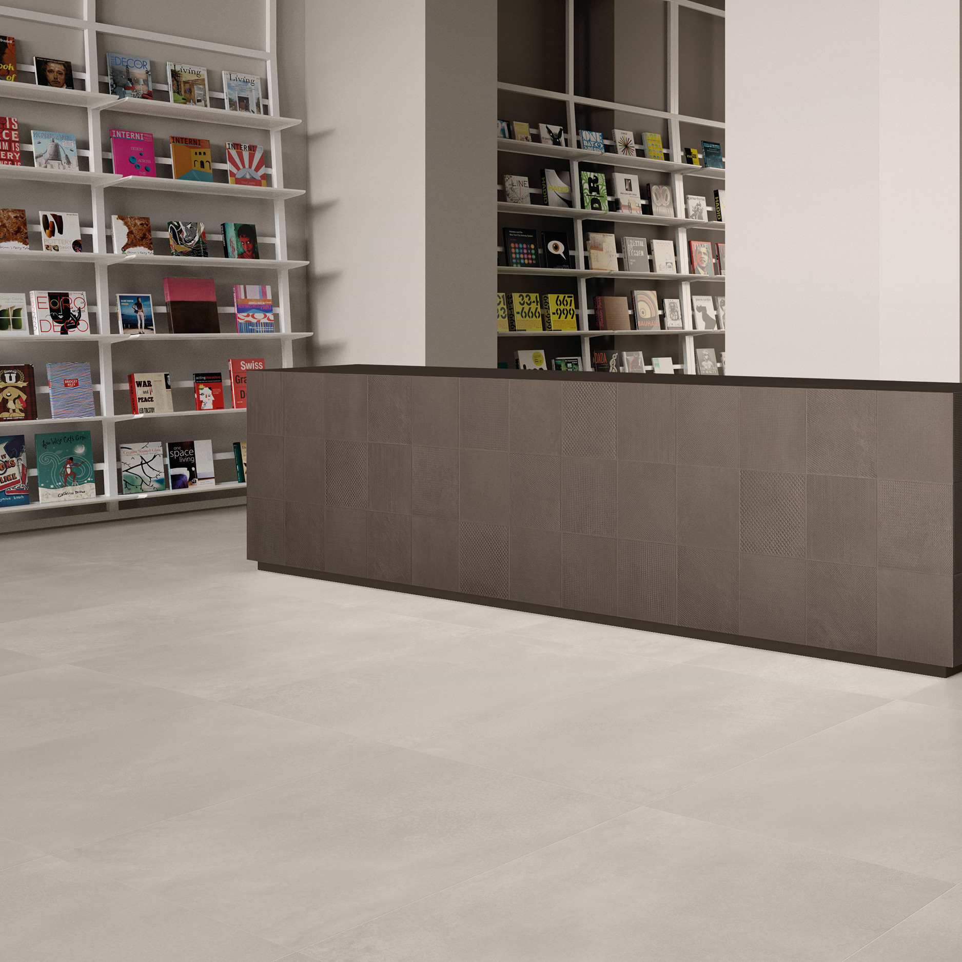 Trend White 36x36 Matte Porcelain Tile - Image 3