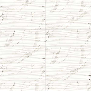 Precious Shape Calacatta 14x40 Polished Ceramic Tile