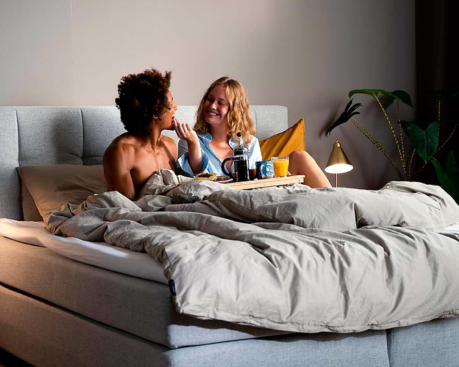 100 nætters risikofri prøveperiode — for din tryghed