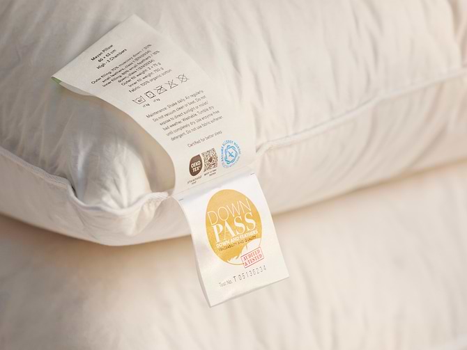 Een hypoallergeen kussen