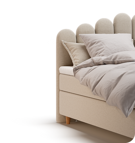 10-year sagging warranty<br>on the mattress.