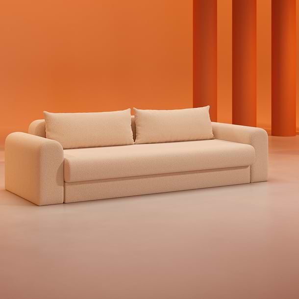 A sofa bed in disguise