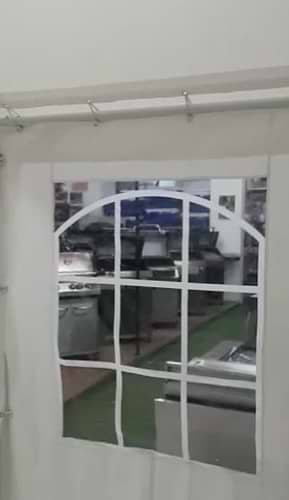 גזיבו אוהל רב שימוש בגודל 3X6 מטר יריעות PVC דגם הרקולס