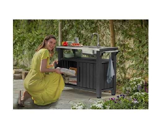 יחידת כיור לגינה יוניטי קיצ'ן UNITY KITCHEN