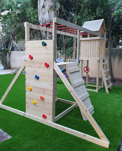 מתקן שעשועים לילדים דגם גן שעשועים 