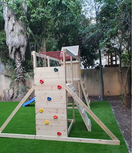 מתקן שעשועים לילדים דגם גן שעשועים 