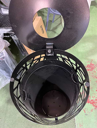 פח אשפה\ אשפתון דגם מטריקס 35L