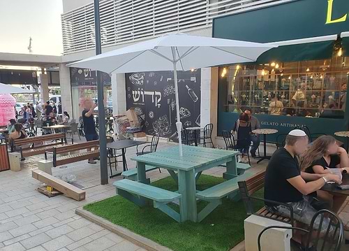 שולחן קקל מרובע ל 8-12 אנשים / ילדים - גדול במיוחד 