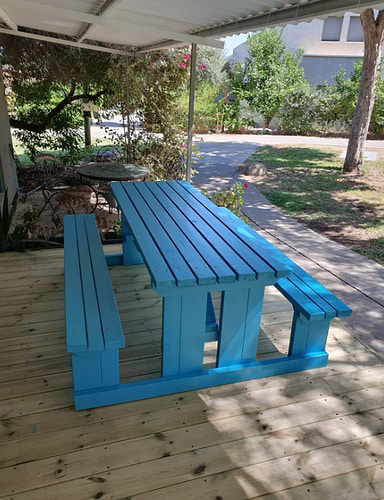 שולחן קק''ל מעוצב דגם יואב - מידה XL 