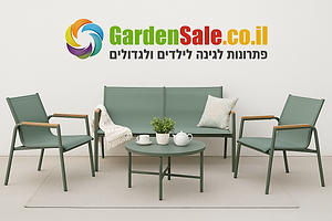 סט דו מושבי דגם סחלב צבע ירוק 