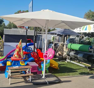 שמשייה מרובעת 4X4 איכותית - פיזה