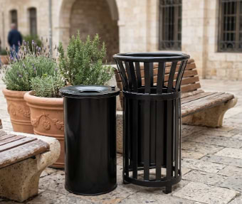 פח אשפה / אשפתון דגם האג 