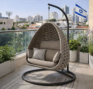 ערסל חבלים דגם טולה זוגי צבע שמפניה
