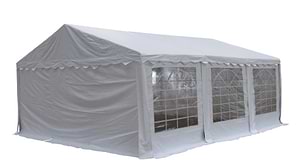 גזיבו חניה / אוהל אירוח 4X6 מטר PVC הרקולס