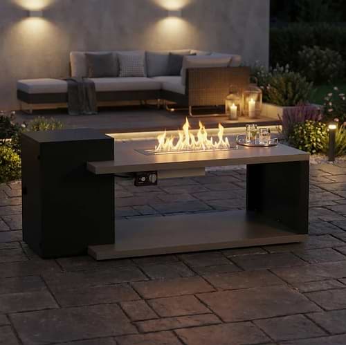 מדורת גן מחמם שולחני FIRE PIT –  דגם נפטון 