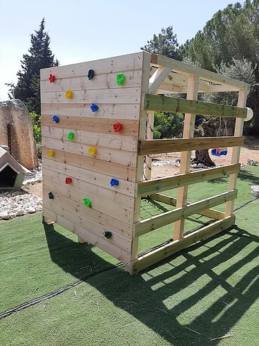 מתקן שעשועים נינג'ה ביתי לילדים דגם פאן 1 