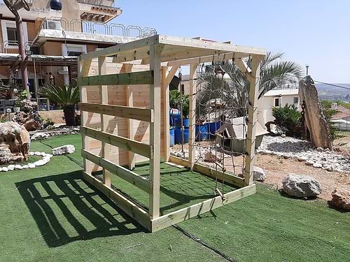 מתקן שעשועים נינג'ה ביתי לילדים דגם פאן 1 