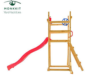 מתקן טיפוס וגלישה דגם monkey climb