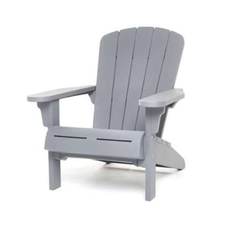 כסא אדירונדק ADIRONDACK אפור 