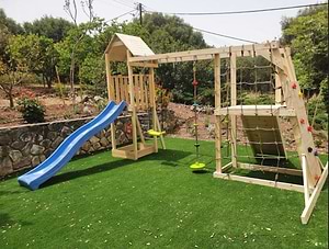 מתקן שעשועים לילדים דגם גן שעשועים 