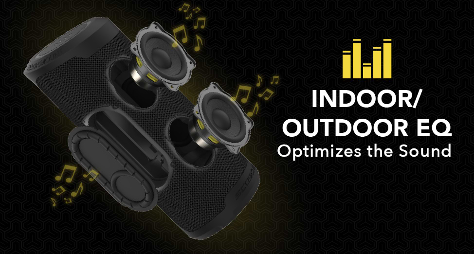 image of speakers sounds feature