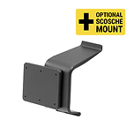 ProClip Dodge Challenger Angled Mount with Scosche Mount Heads