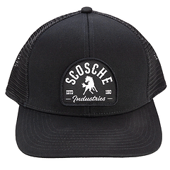 Scosche hat with bronco patch front view