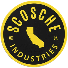 Scosche Cali Logo Heat Transfer Patch