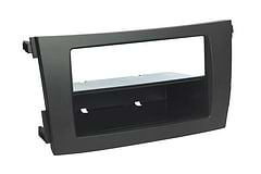 2009-Up Toyota Corolla (Black) Double DIN or DIN with Pocket Install Dash Kit - Large Image
