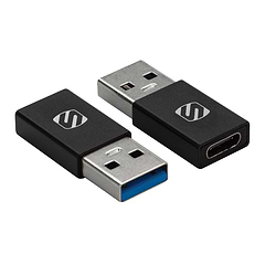 2 pack USB-A to USB-C Adapter
