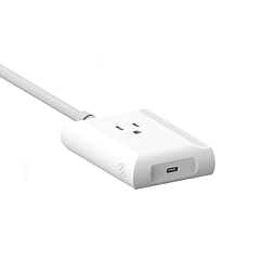 Powered End Cap with AC and USB-C 