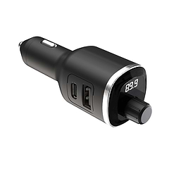 Wireless Hands-Free Car Kit with FM Transmitter